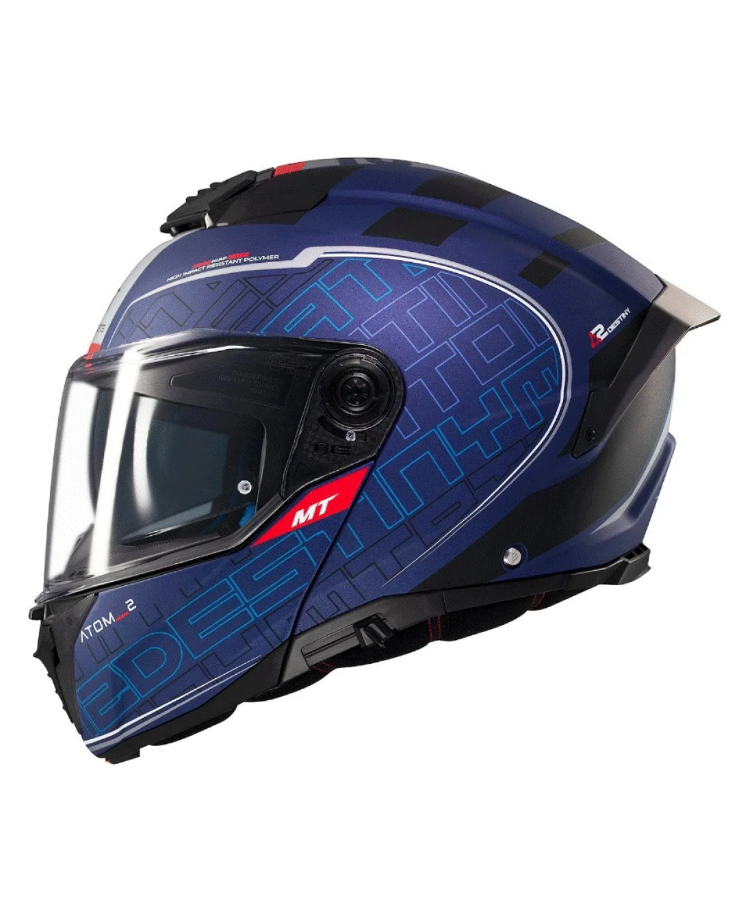 Отваряема каска MT ATOM 2 DESTINY C7 MATT