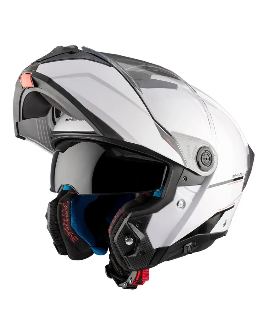 Отваряема каска MT ATOM 2 SV A0 WHITE