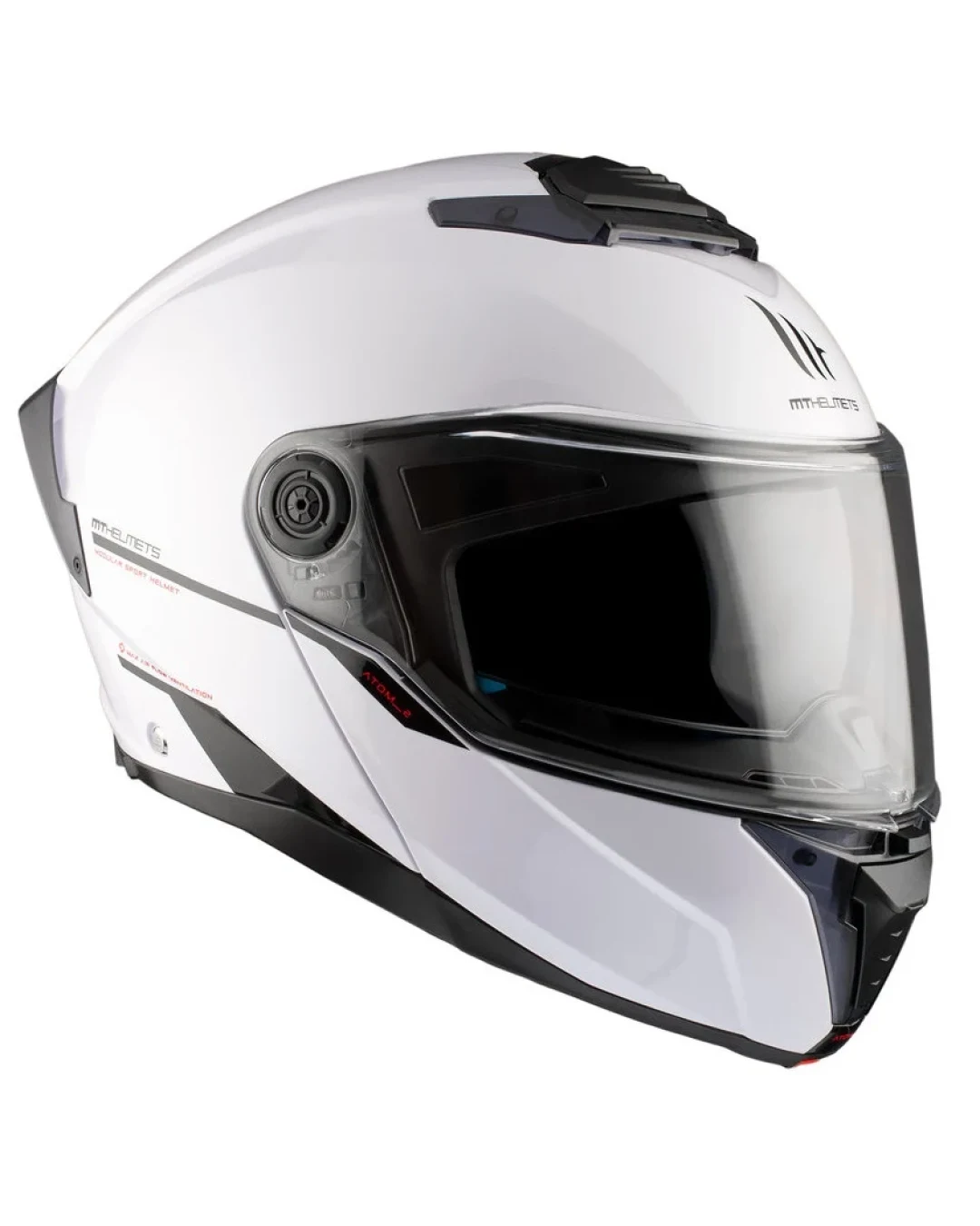 Отваряема каска MT ATOM 2 SV A0 WHITE