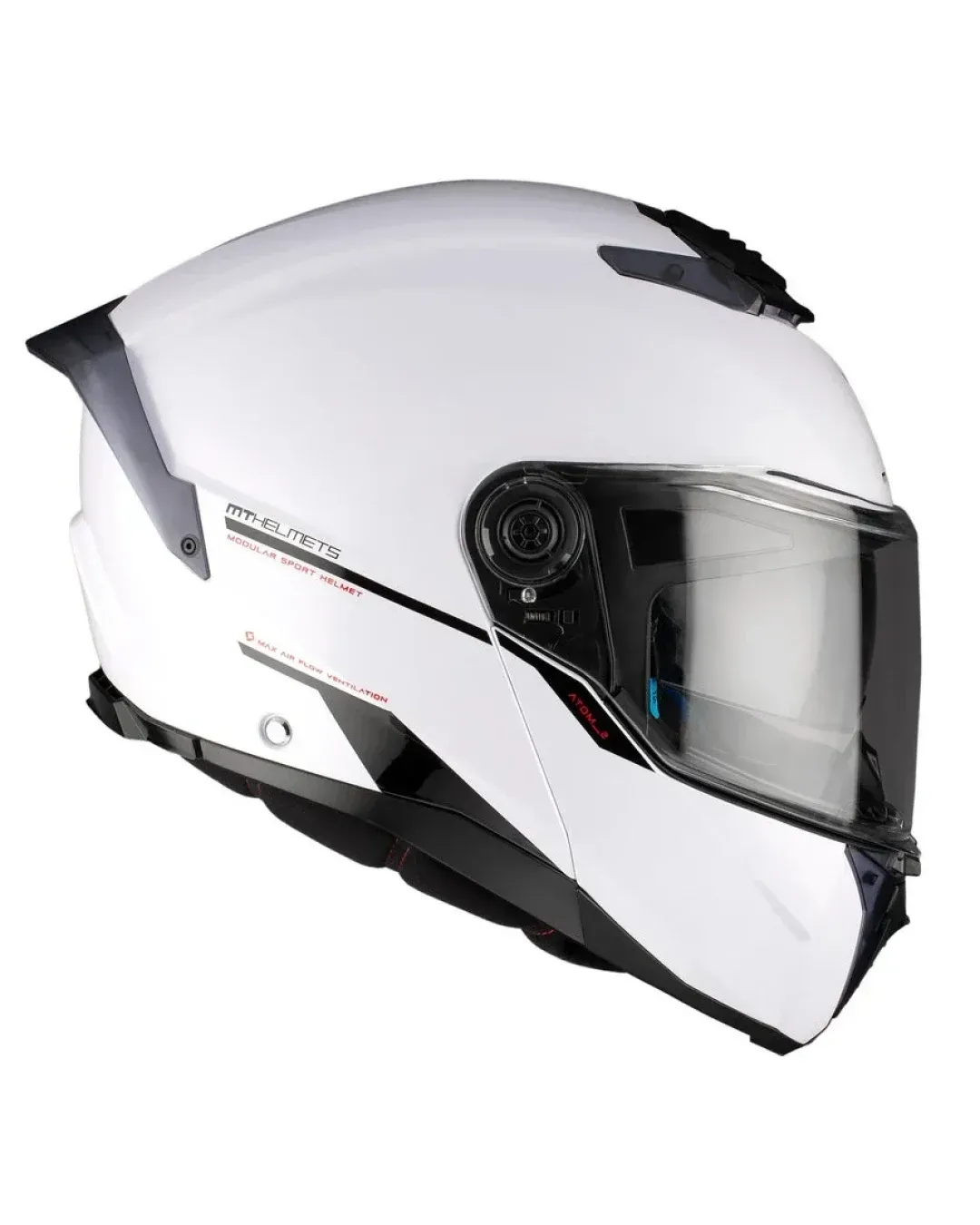Отваряема каска MT ATOM 2 SV A0 WHITE