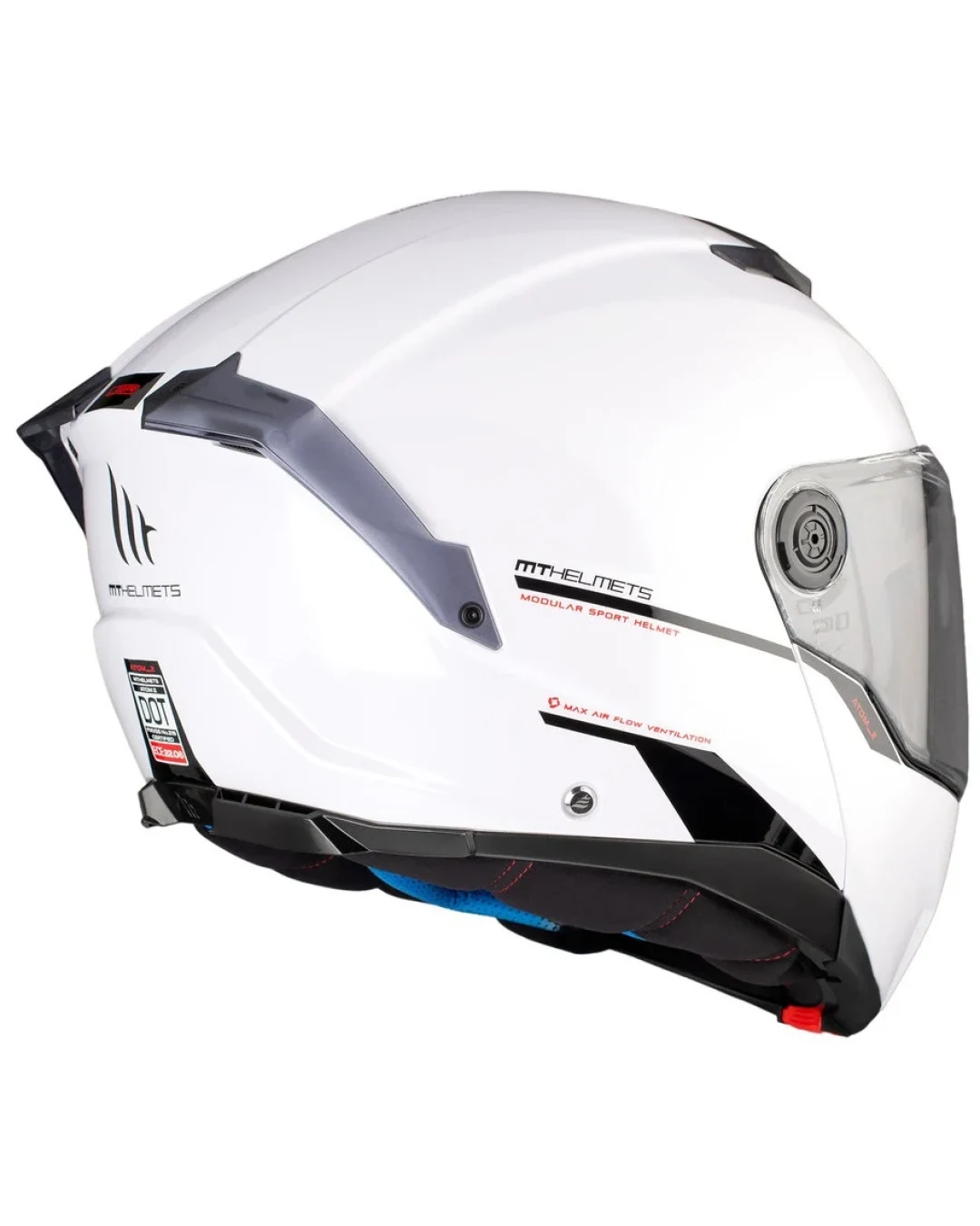 Отваряема каска MT ATOM 2 SV A0 WHITE