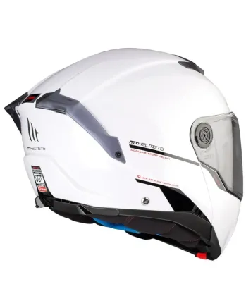 Отваряема каска MT ATOM 2 SV A0 WHITE