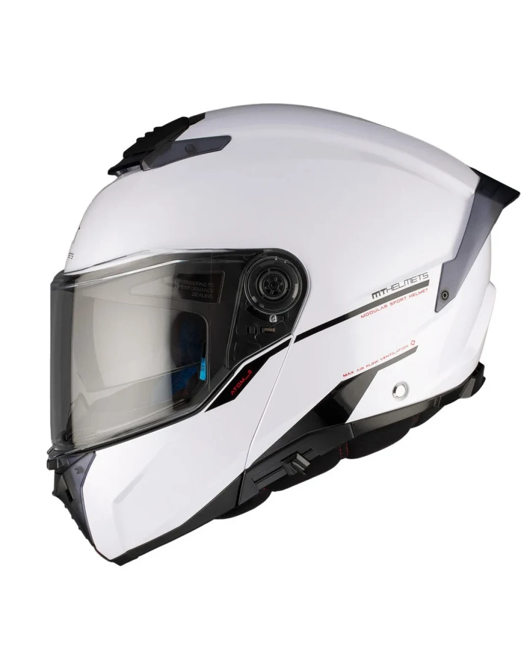 Отваряема каска MT ATOM 2 SV A0 WHITE