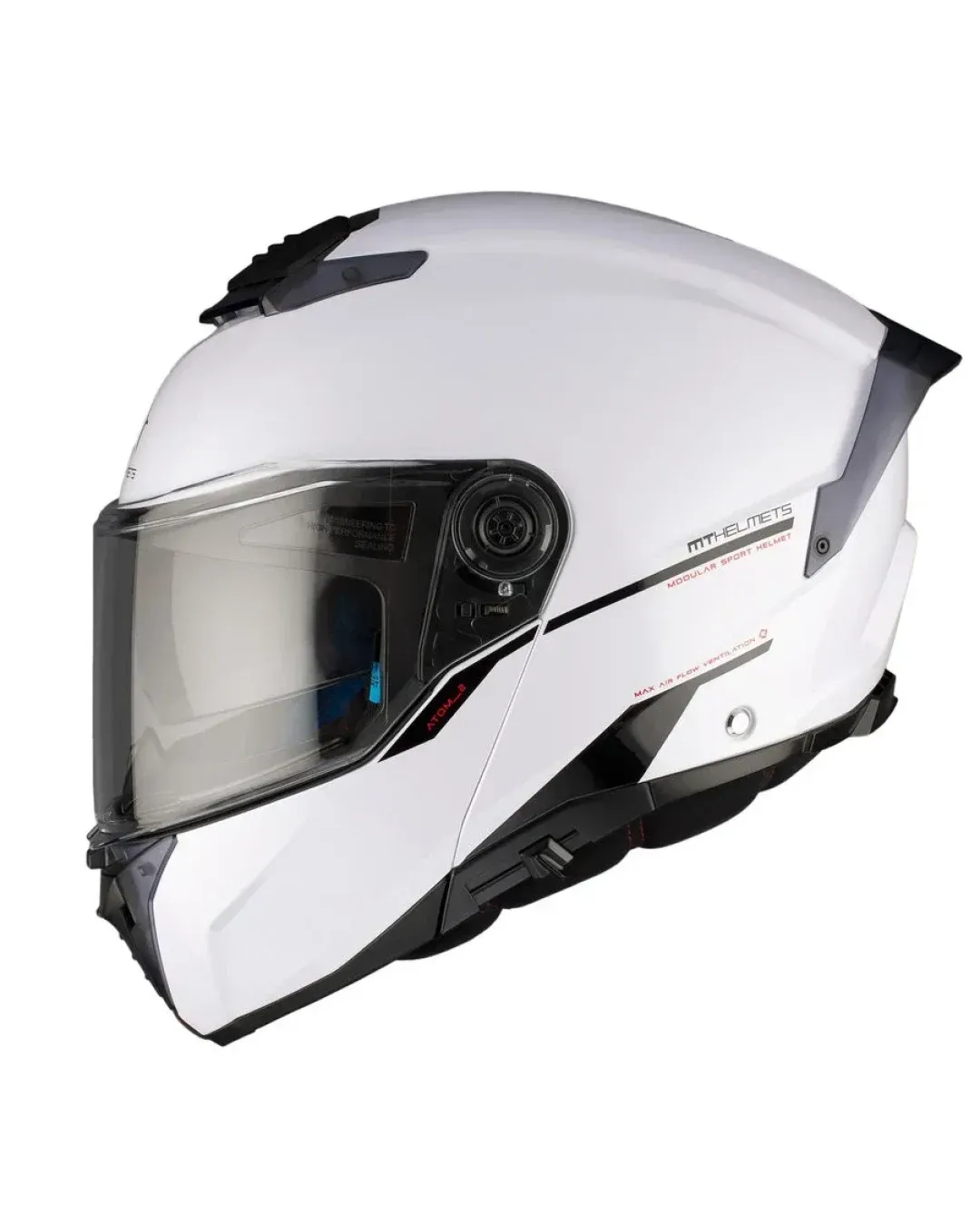 Отваряема каска MT ATOM 2 SV A0 WHITE