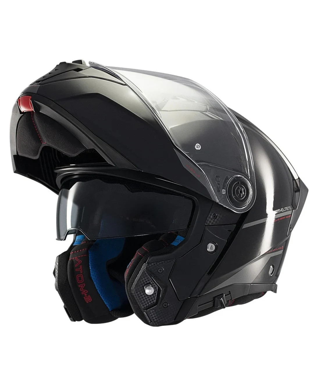 Отваряема каска MT ATOM 2 SV A1 BLACK