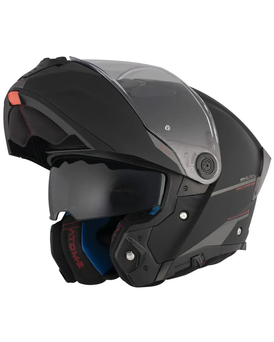 Отваряема каска MT Atom 2 SV A1 Matt Black