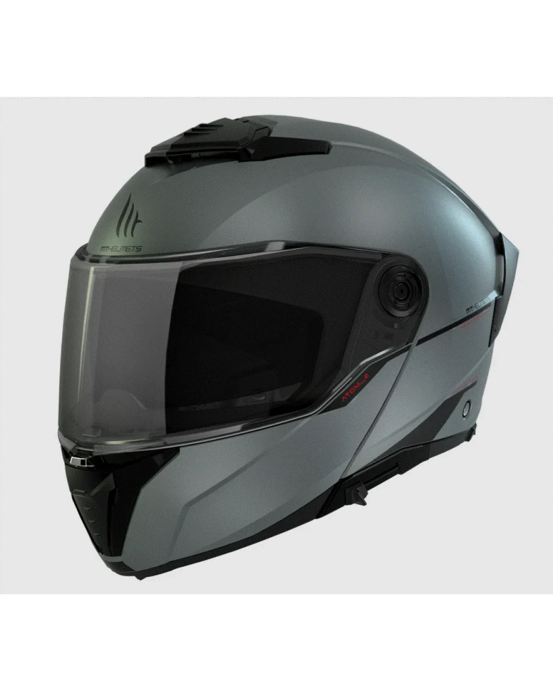 Отваряема каска MT ATOM 2 SV A2 TITANIUM MATT