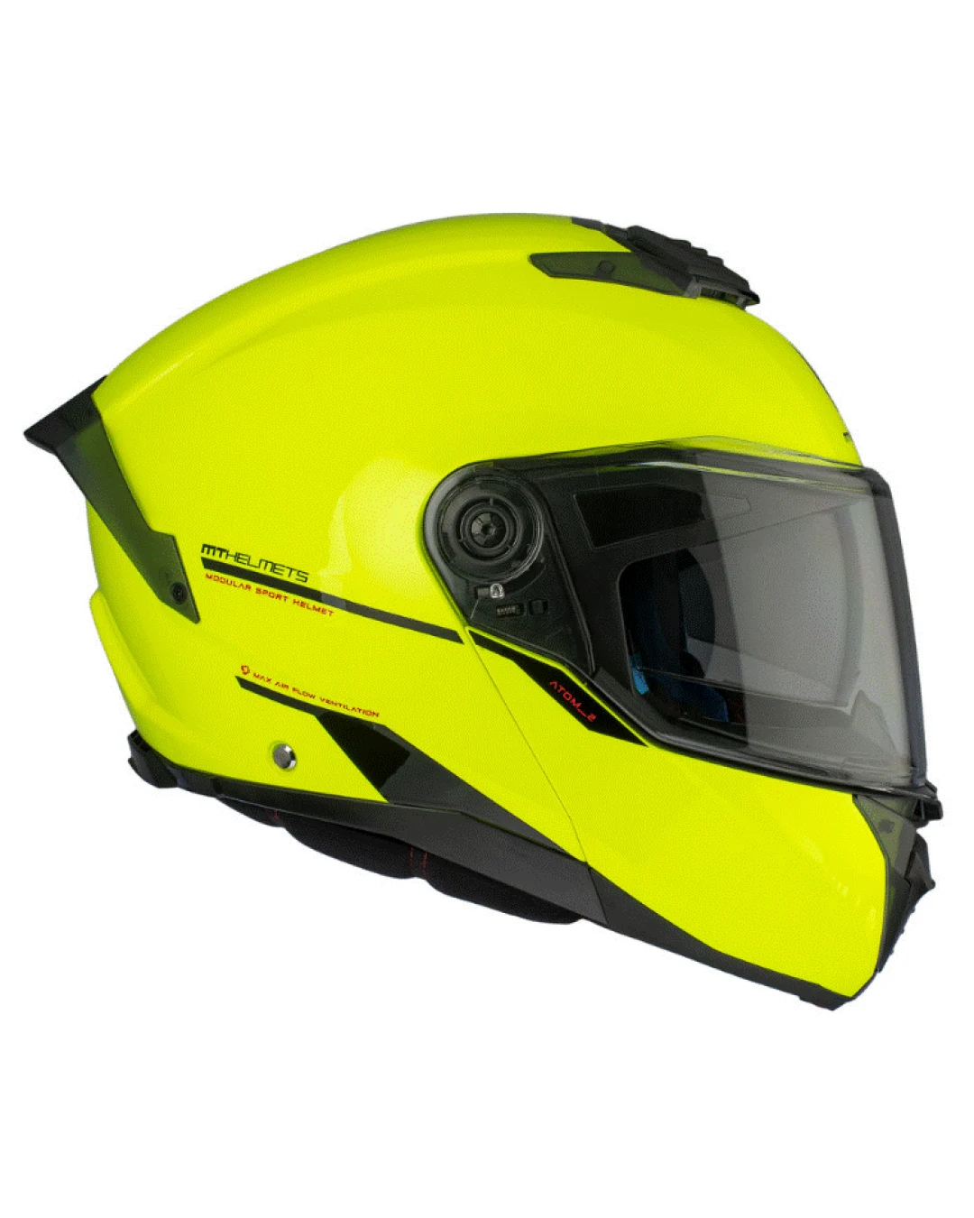 Отваряема каска MT ATOM 2 SV A3 FLUO YELLOW