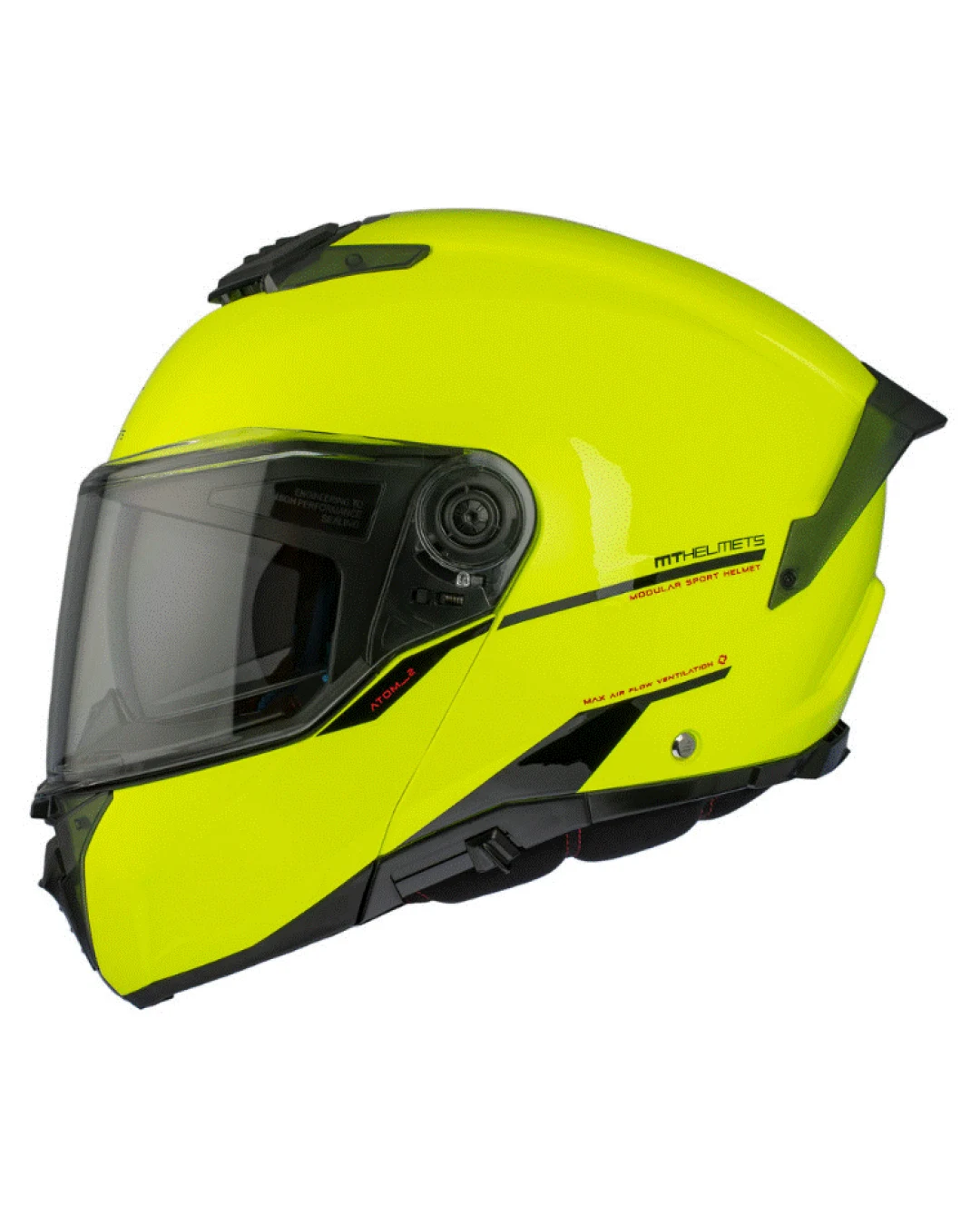 Отваряема каска MT ATOM 2 SV A3 FLUO YELLOW