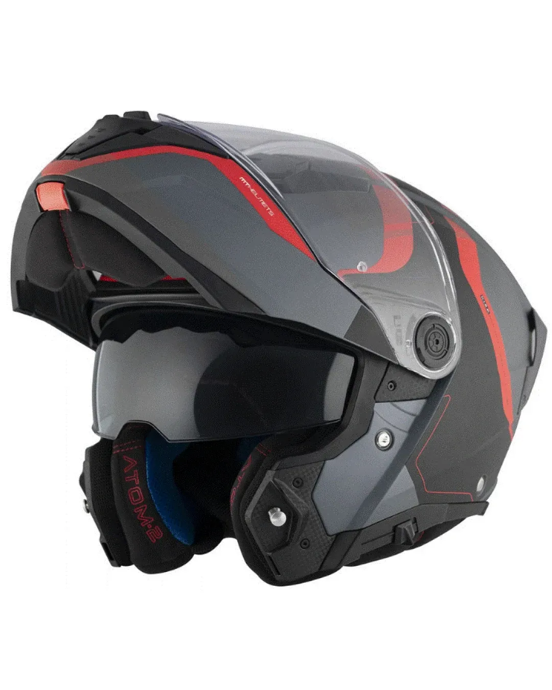 Отваряема каска MT Atom 2 SV Emalla B15 Matt