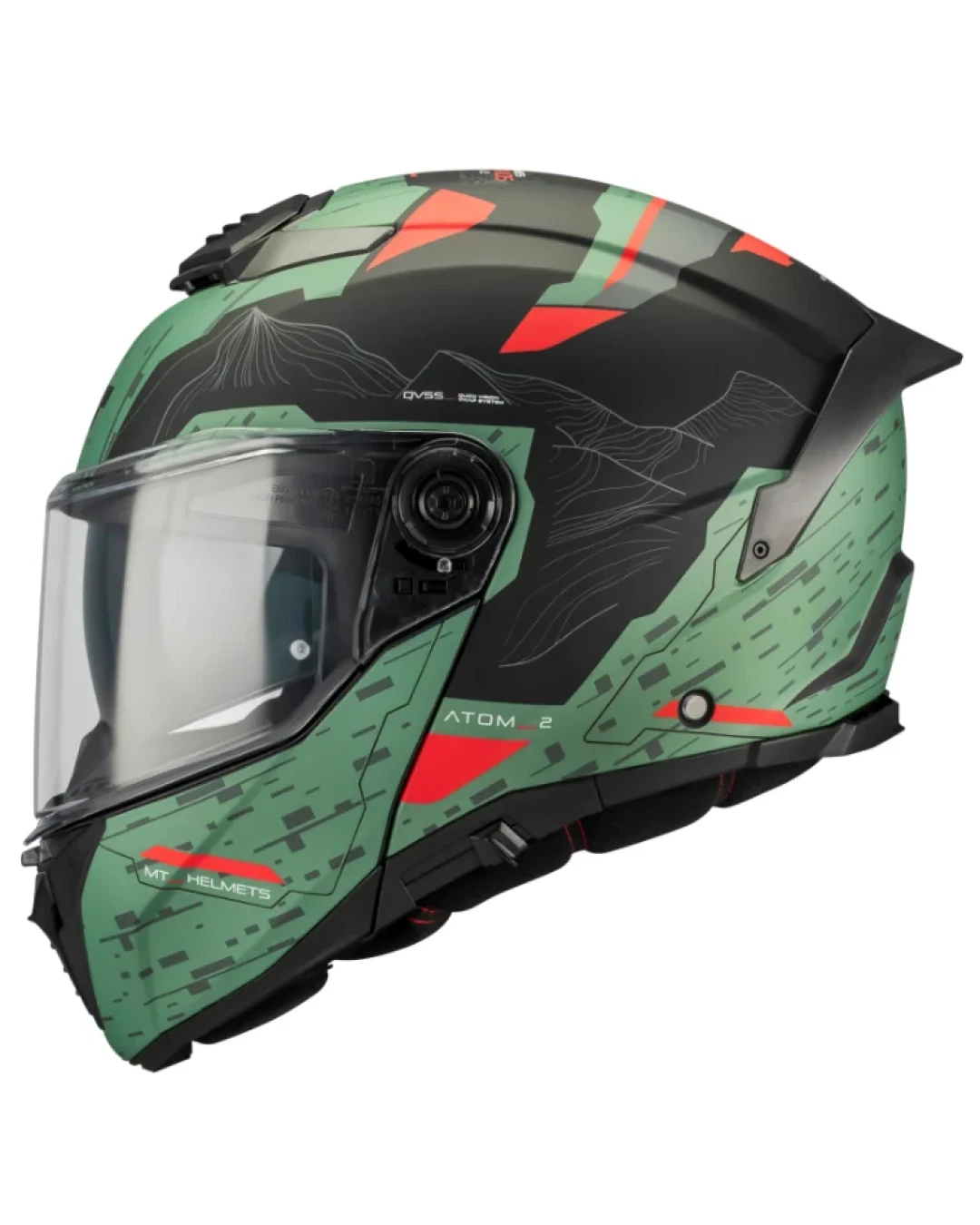 Отваряема каска MT ATOM 2 SV HIGHLANDS C6 MATT