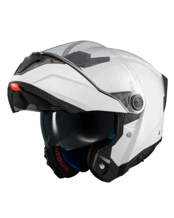 Отваряема каска MT ATOM 2 SV PURE A0 WHITE GLOSS