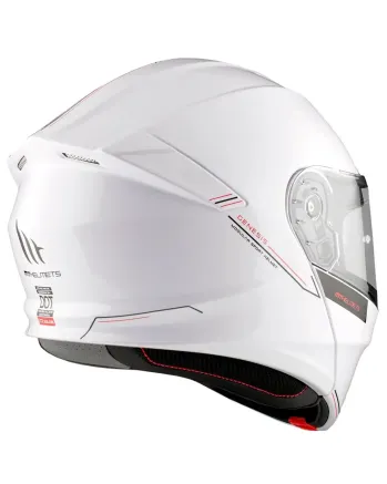 Отваряема каска MT GENESIS A0 GLOSS WHITE