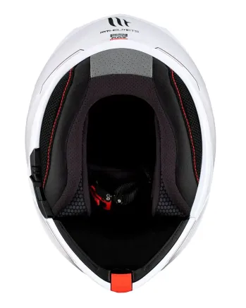 Отваряема каска MT GENESIS A0 GLOSS WHITE