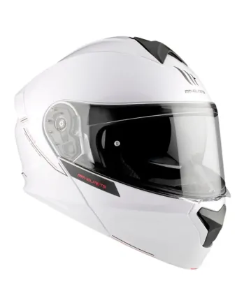 Отваряема каска MT GENESIS A0 GLOSS WHITE