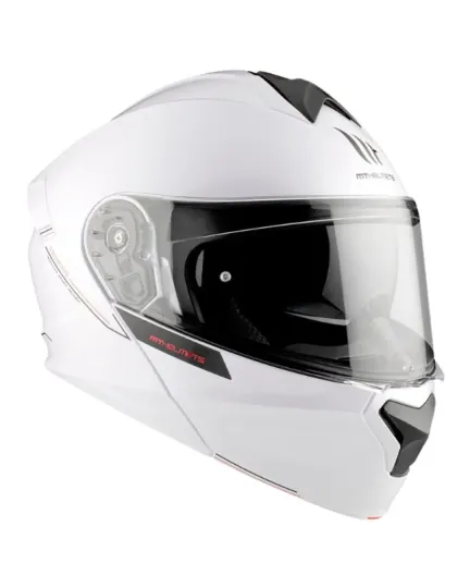 Отваряема каска MT GENESIS A0 GLOSS WHITE