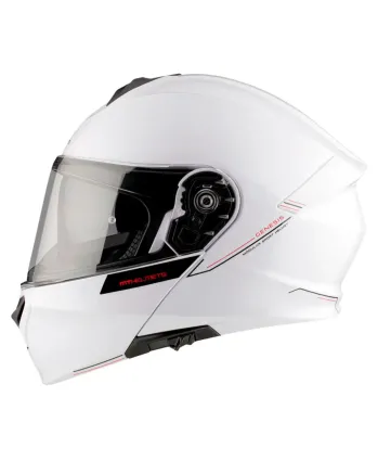 Отваряема каска MT Genesis A0 Gloss White