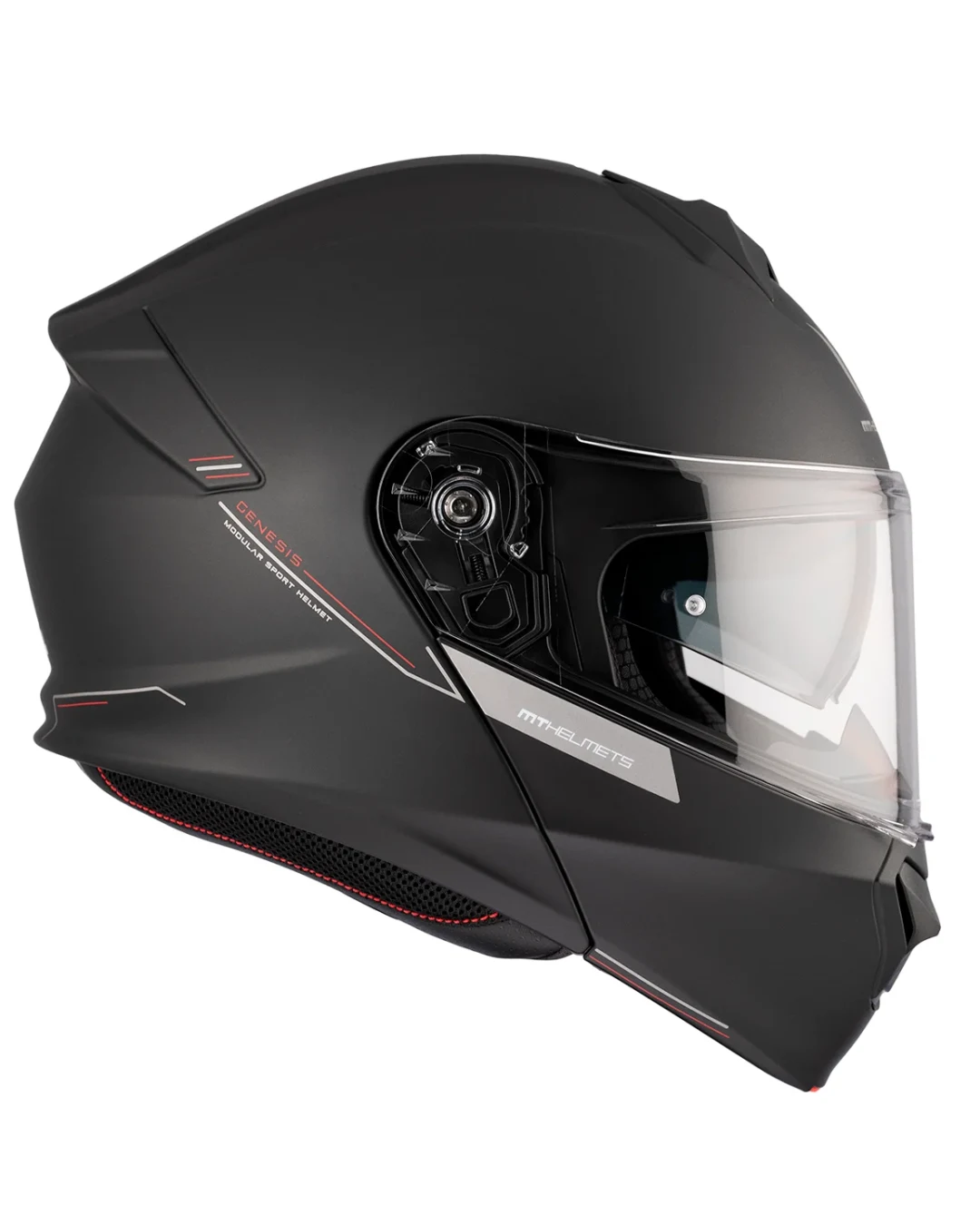 Отваряема каска MT GENESIS A1 BLACK MATT