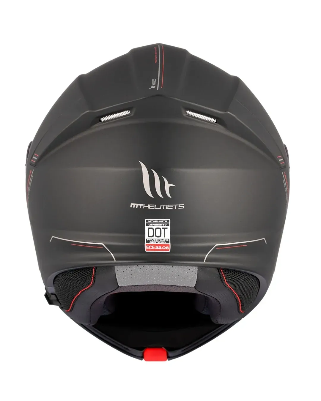 Отваряема каска MT GENESIS A1 BLACK MATT