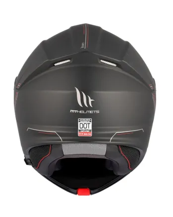 Отваряема каска MT GENESIS A1 BLACK MATT