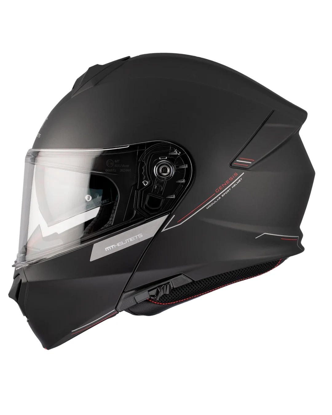 Отваряема каска MT GENESIS A1 BLACK MATT