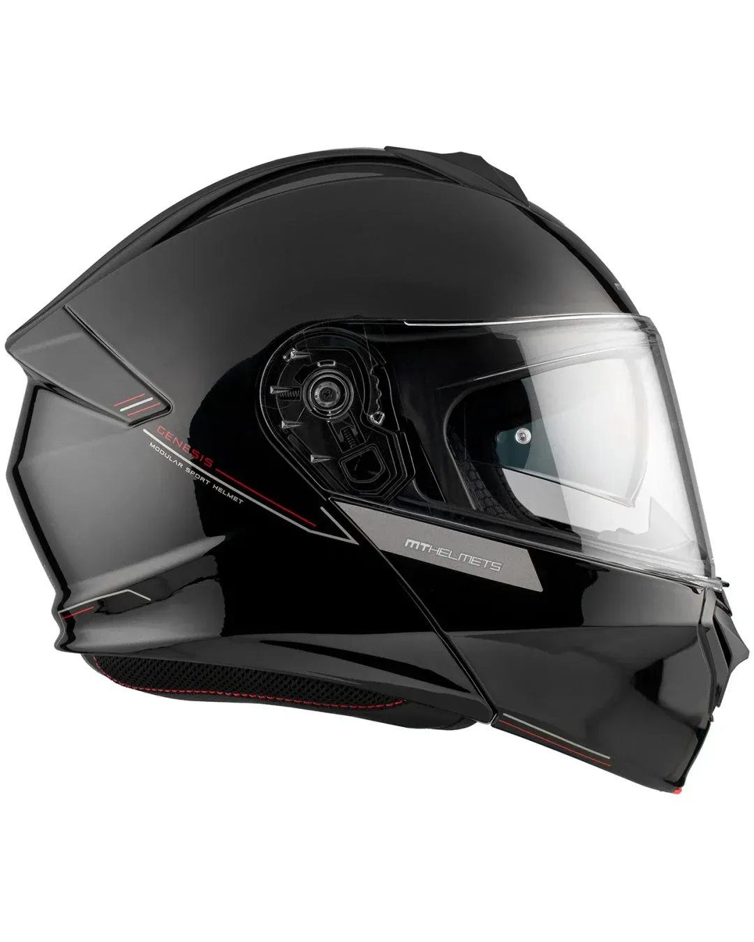 Отваряема каска MT GENESIS A1 GLOSS BLACK
