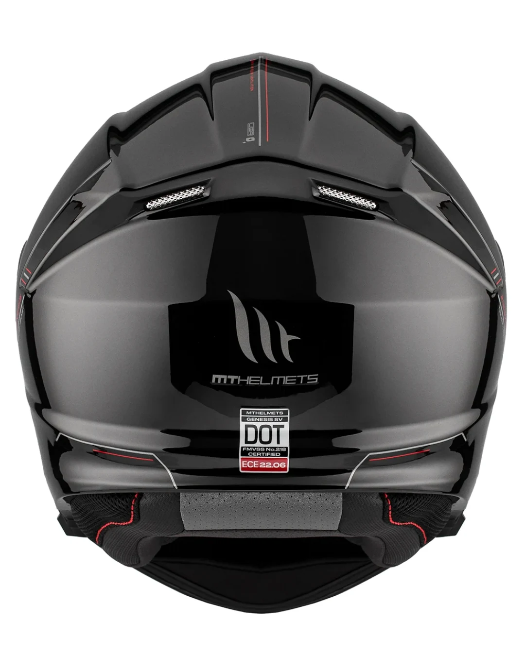 Отваряема каска MT GENESIS A1 GLOSS BLACK