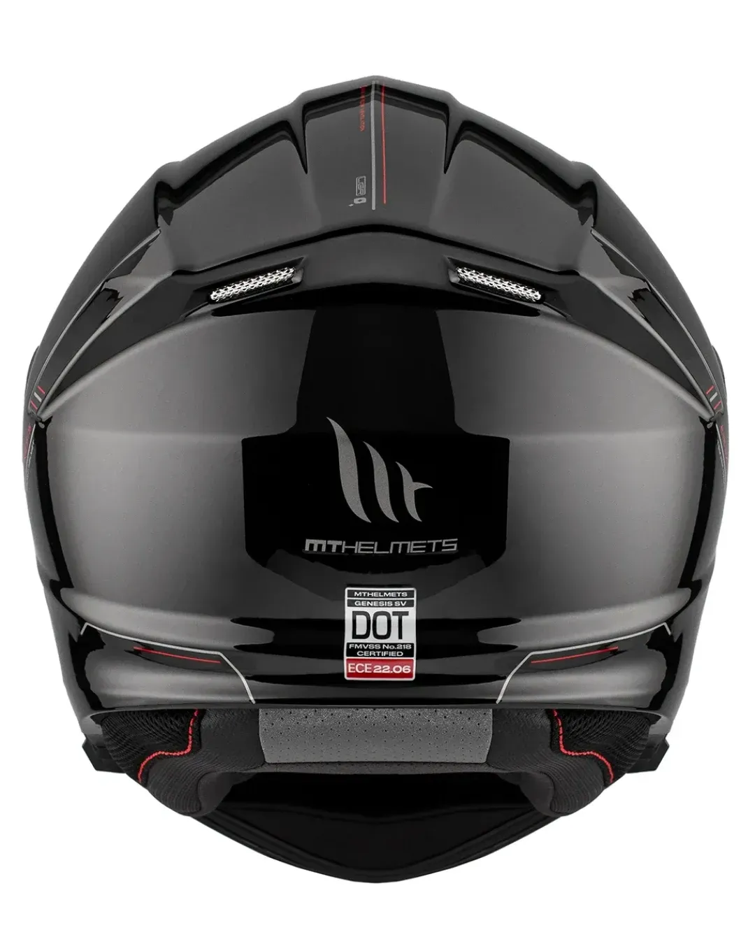 Отваряема каска MT GENESIS A1 GLOSS BLACK