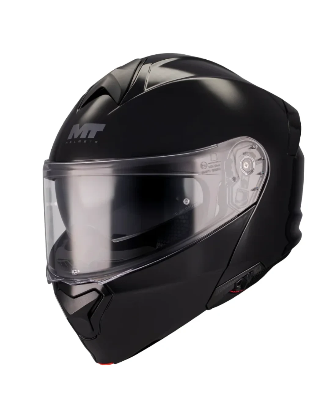 Отваряема каска MT GENESIS PURE A1 BLACK GLOSS