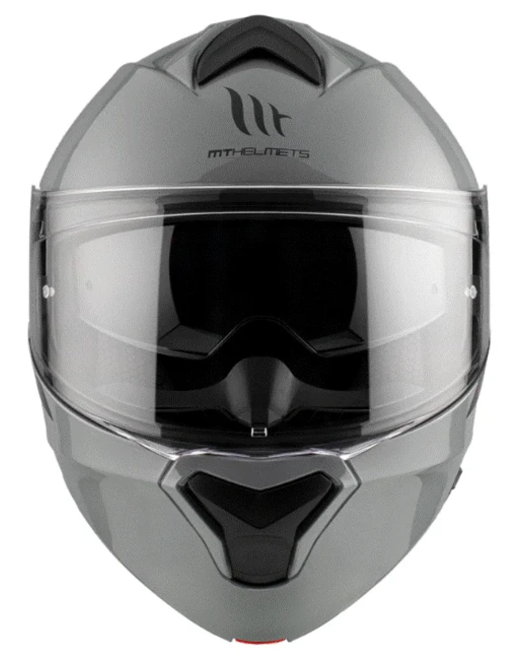 Отваряема каска MT GENESIS SOLID A12 GLOSS GREY