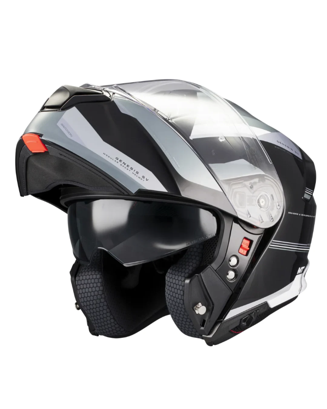 Отваряема каска MT GENESIS SV RACCOON B12 GLOSS