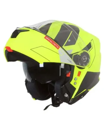 Отваряема каска MT Genesis Talo C3 Matt Yellow Fluo