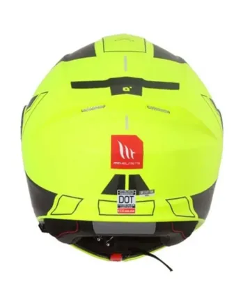 Отваряема каска MT Genesis Talo C3 Matt Yellow Fluo