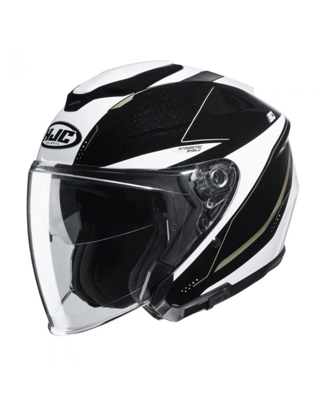 Отворена каска HJC i30 SLIGHT BLACK WHITE