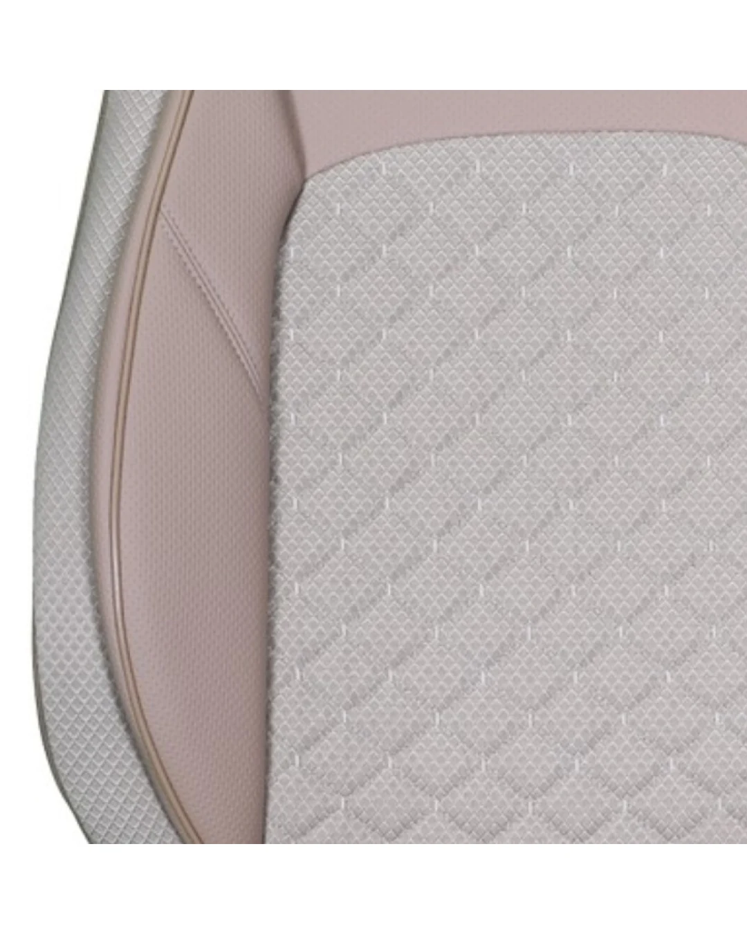 Пълен комплект PREMIUM тапицерия/калъфи от еко кожа и текстил - бежов цвят