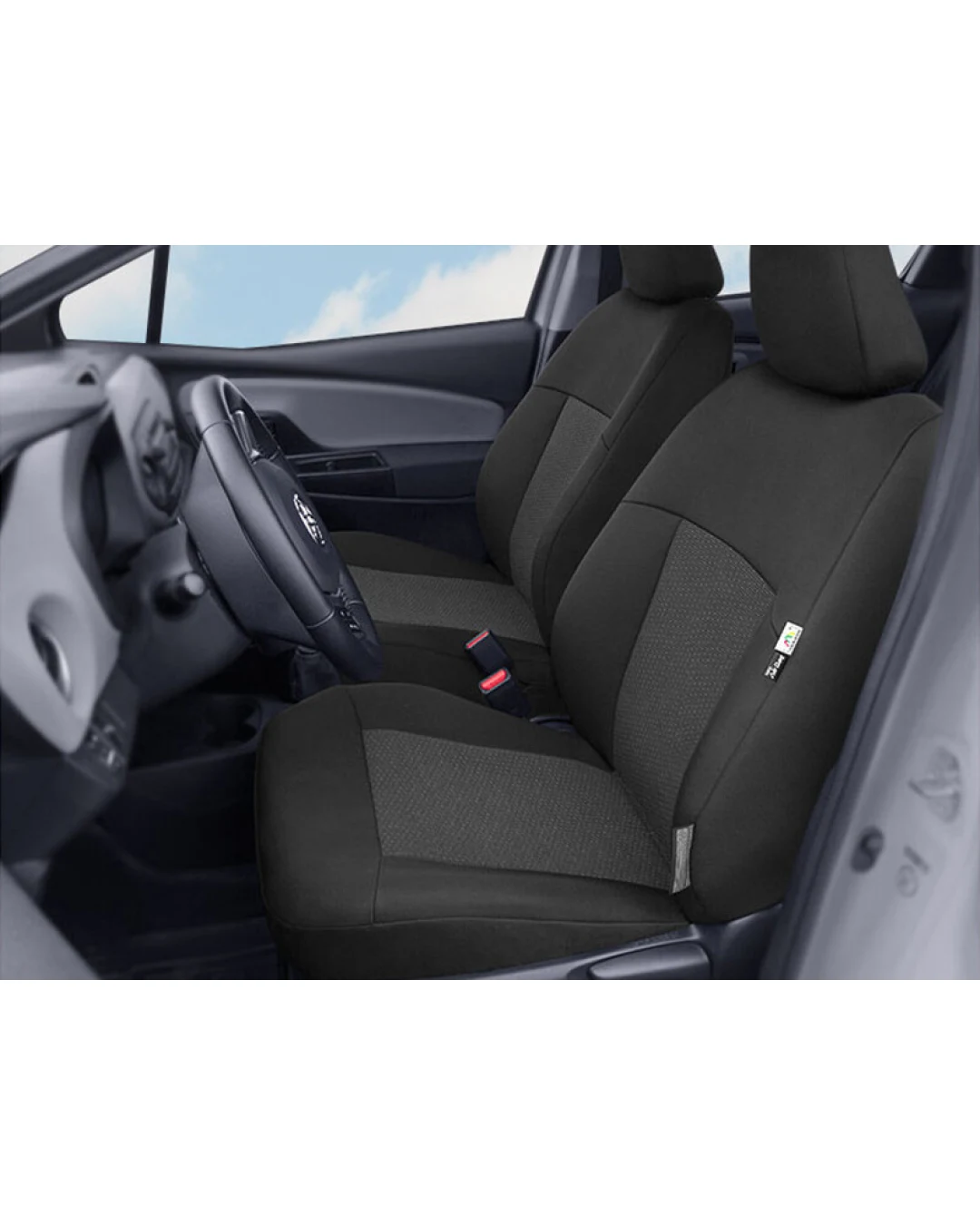 Пълен Комплект Тапицерия Kegel за предни+задни седалки на Audi A4 B8 2007-2015 Черна Текстил