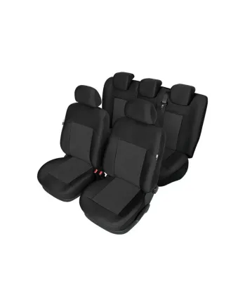 Пълен Комплект Тапицерия Kegel за предни+задни седалки на Ford Focus 2003-2014 Mk2 Mk3 Черна Текстил
