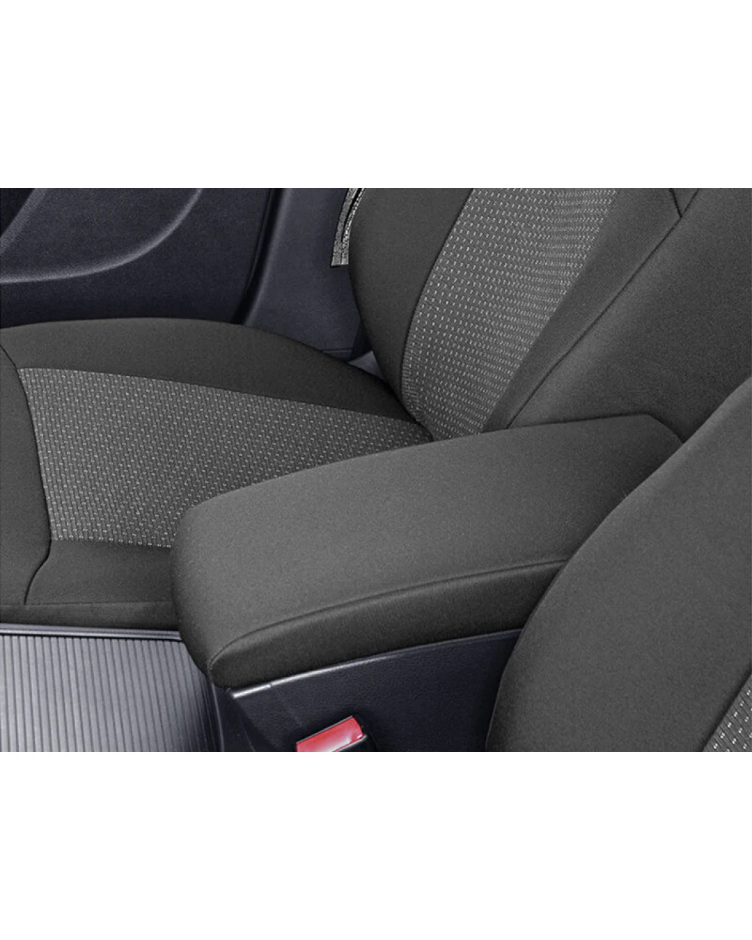 Пълен Комплект Тапицерия Kegel за предни+задни седалки на Volkswagen Passat B7 2010-2014 Черна Текстил