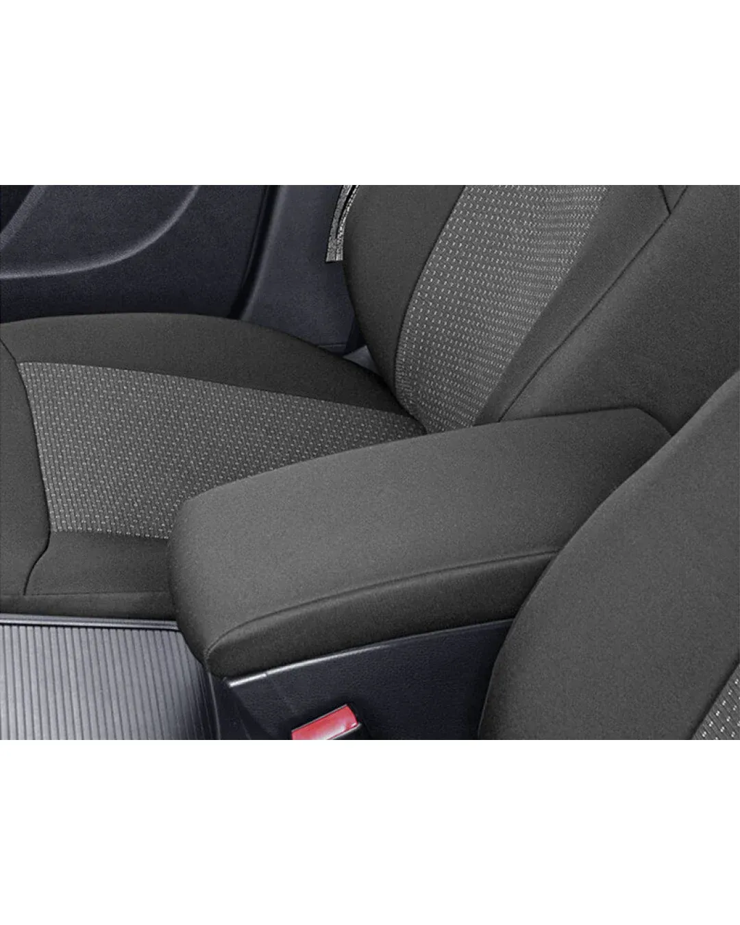 Пълен Комплект Тапицерия Kegel за предни+задни седалки на Volkswagen Passat B7 2010-2014 Черна Текстил