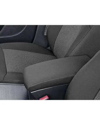 Пълен Комплект Тапицерия Kegel за предни+задни седалки на Volkswagen Passat B7 2010-2014 Черна Текстил