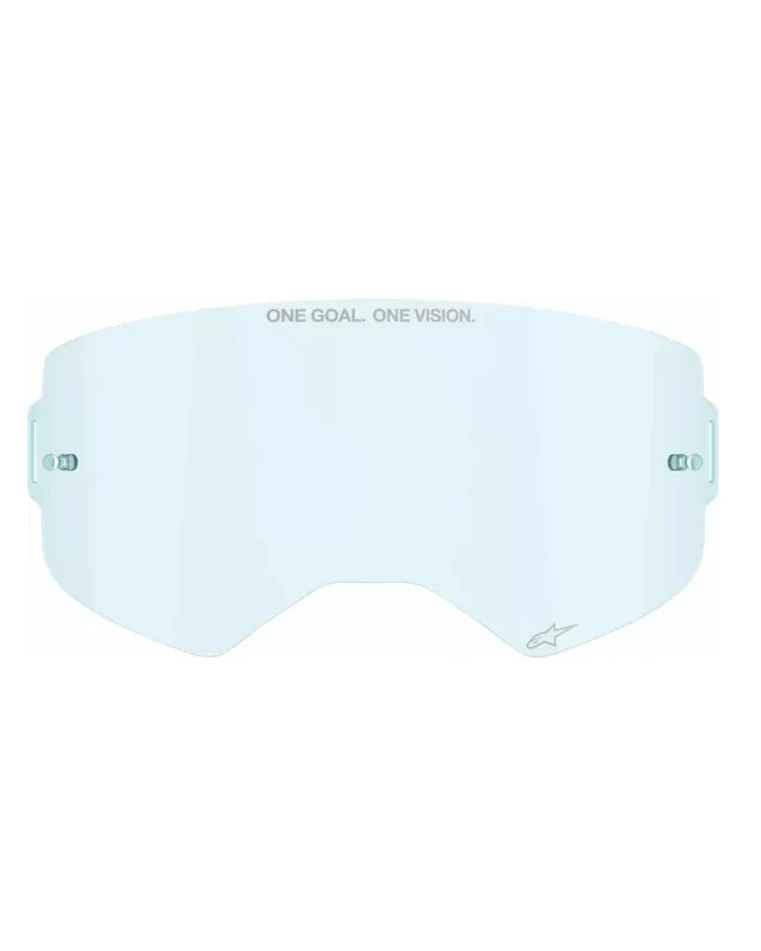 Плака за мотокрос очила ALPINESTARS SUPERTECH CLEAR BLUE