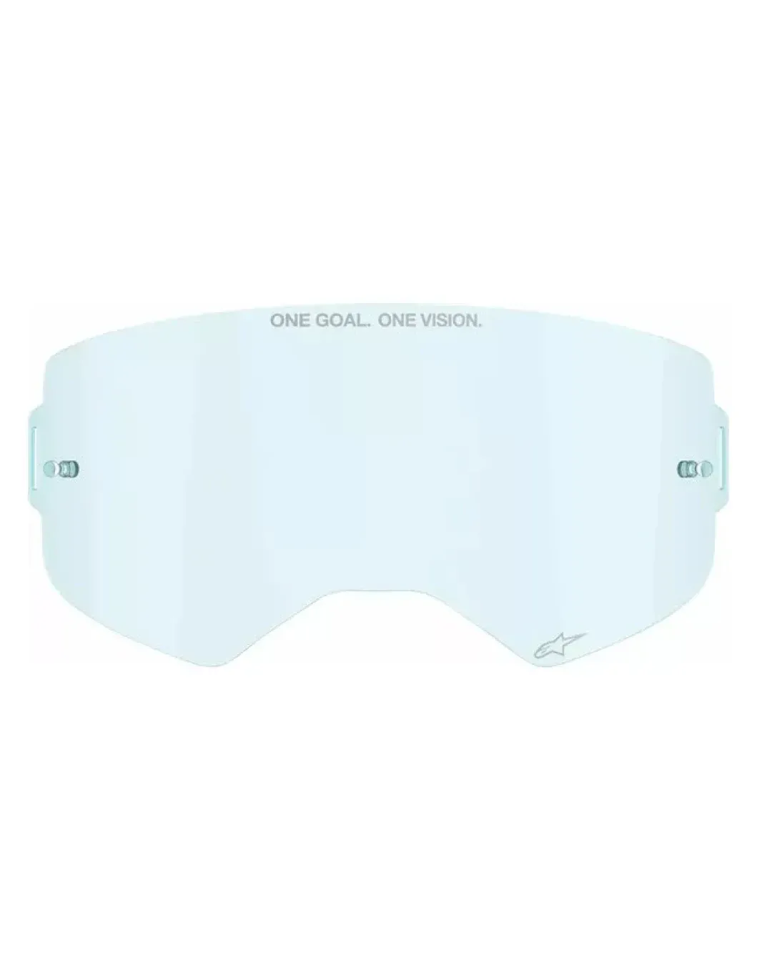 Плака за мотокрос очила ALPINESTARS SUPERTECH CLEAR BLUE