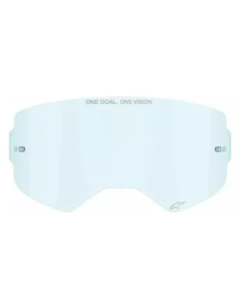 Плака за мотокрос очила ALPINESTARS SUPERTECH CLEAR BLUE