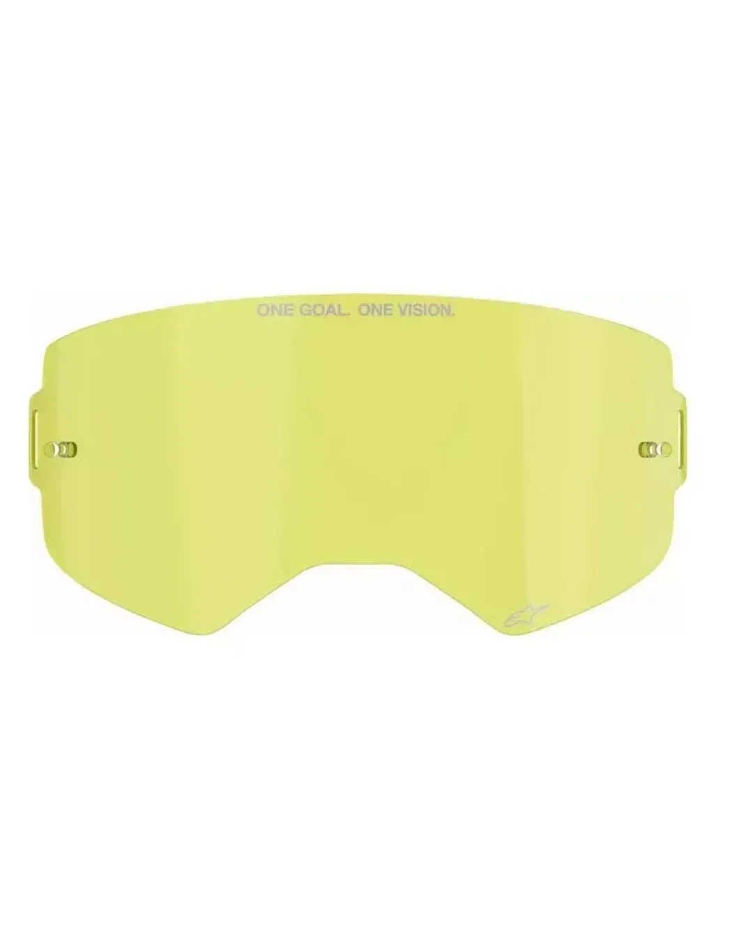 Плака за мотокрос очила ALPINESTARS SUPERTECH CLEAR-CLR YLW