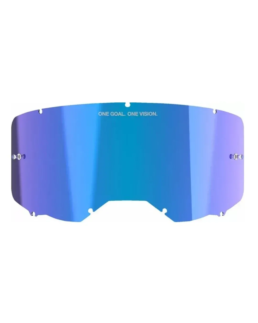 Плака за мотокрос очила ALPINESTARS VISION 8/5/3 MIRROR BLUE