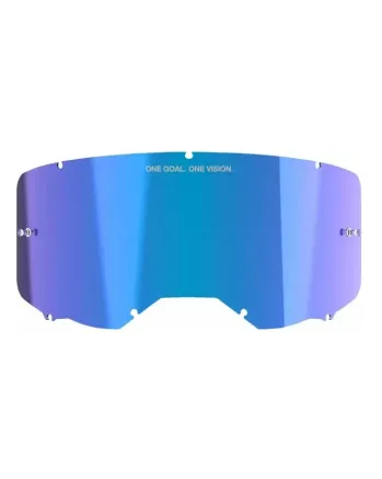 Плака за мотокрос очила ALPINESTARS VISION 8/5/3 MIRROR BLUE