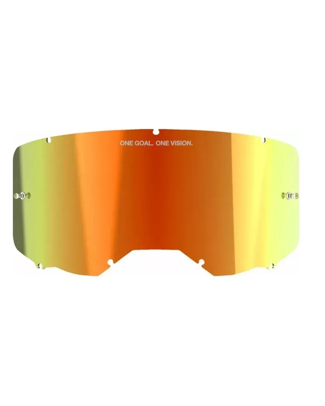 Плака за мотокрос очила ALPINESTARS VISION 8/5/3 RED MIRROR