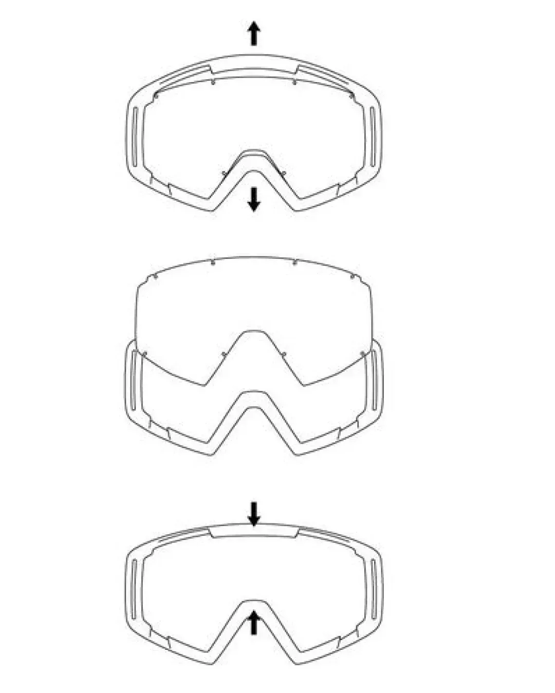 Плака за очила Spect Red Bull Strive - Black Flash