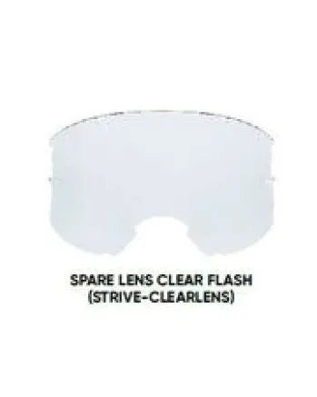 Плака за очила Spect Red Bull Strive - Clear flash