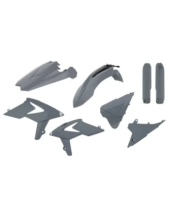 Пластмасов Enduro Standart кит Polisport за BETA RR 250/300 2ST 350/400/450 4ST - 2019 Nardo Grey